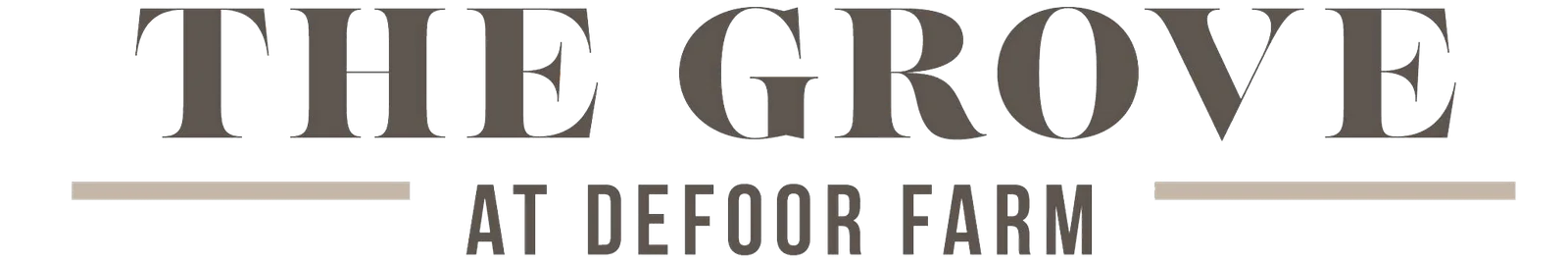 The Grove at DeFoor Farm